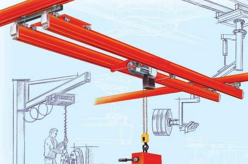 鋁合金KBK軌道起重機(jī)