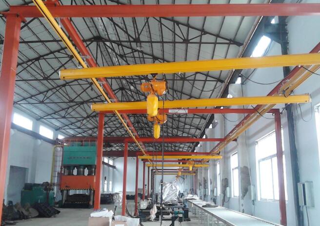 KBK柔性單梁懸掛起重機 KBK柔性單梁懸掛起重機